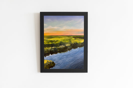 Peach Sky Fine Art Print