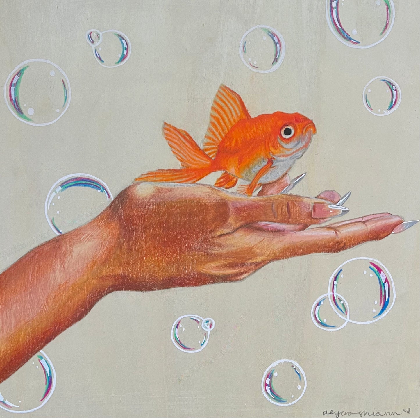 Catch and Release — Original Drawing