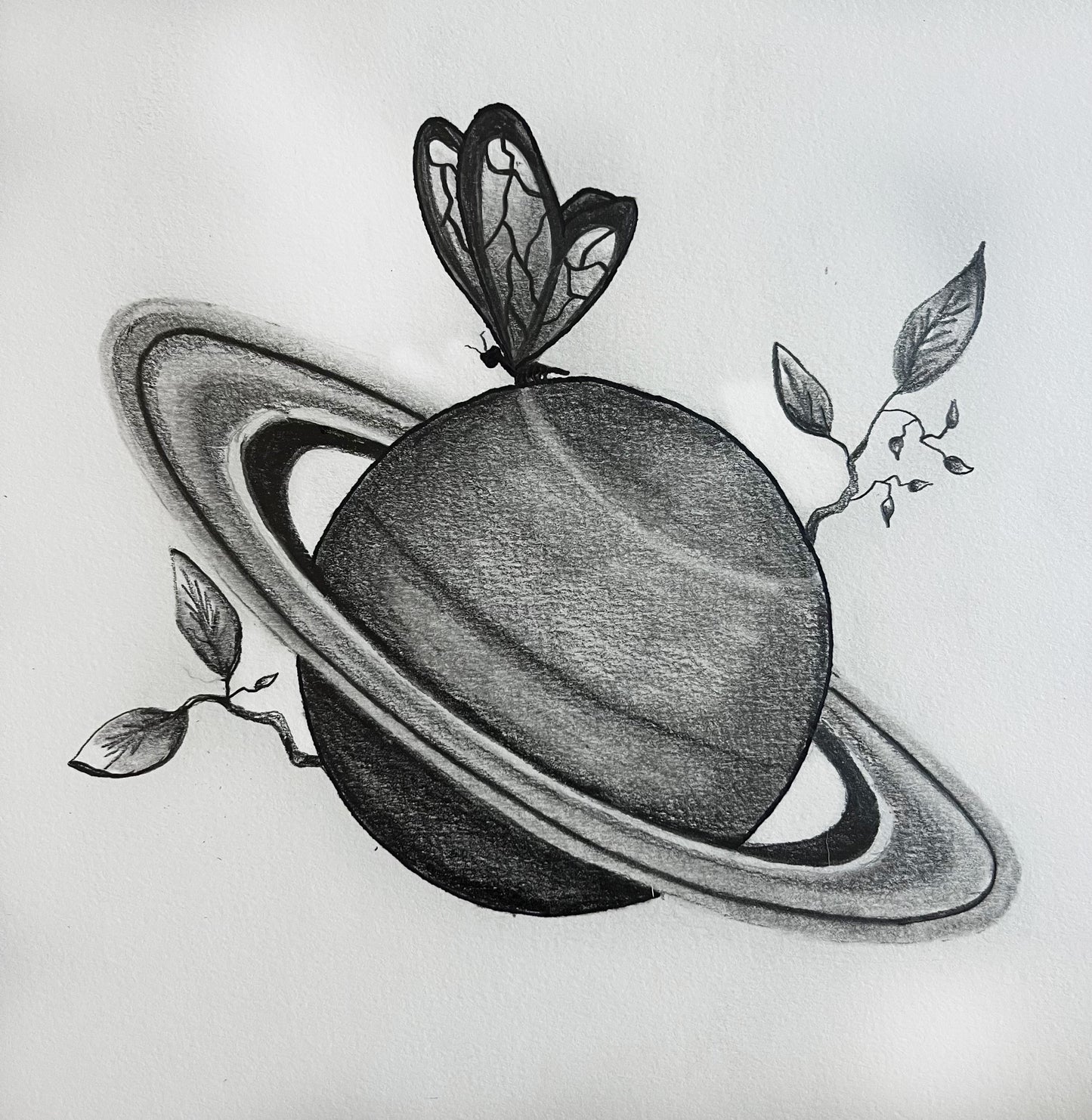 Ruled by Saturn — Original Drawing