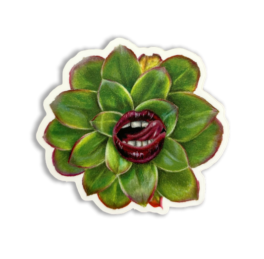 succuLIPS Sticker